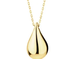 Złoty naszyjnik - łezka