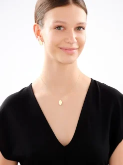 Złoty naszyjnik - łezka