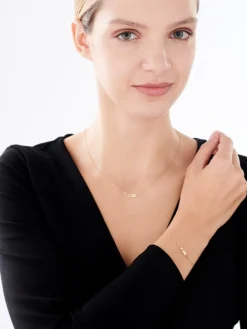 Złoty naszyjnik - I love you