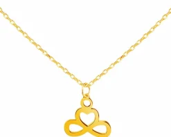 Złoty naszyjnik - joga