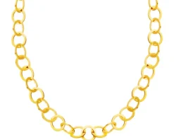 Złoty naszyjnik - koła