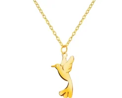 Złoty naszyjnik - koliber