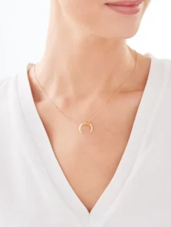 Złoty naszyjnik - Księżyc