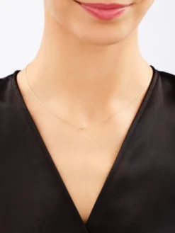 Złoty naszyjnik - kulka