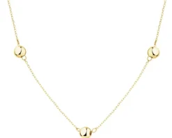 Złoty naszyjnik - kulki