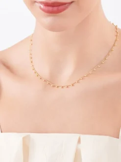 Złoty naszyjnik - kulki