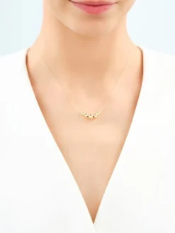 Złoty naszyjnik - kulki