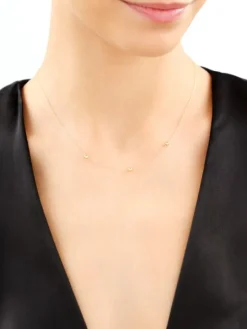 Złoty naszyjnik - kulki