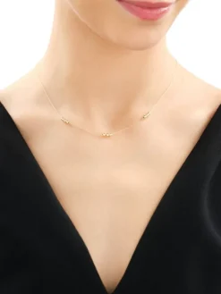 Złoty naszyjnik - kulki