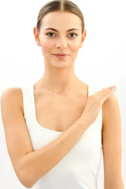 Złoty naszyjnik - kulki