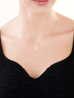 Złoty naszyjnik - love