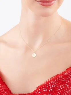 Złoty naszyjnik - mama