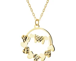 Złoty naszyjnik - mama