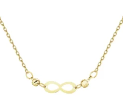 Złoty naszyjnik - nieskończoność