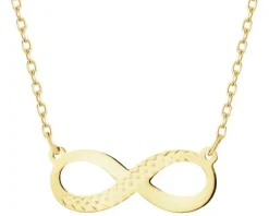 Złoty naszyjnik - nieskończoność