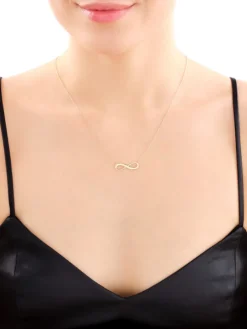 Złoty naszyjnik - nieskończoność