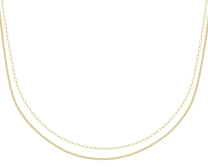 Złoty naszyjnik - pancerka, ankier