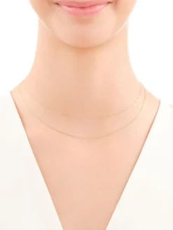 Złoty naszyjnik - pancerka, ankier