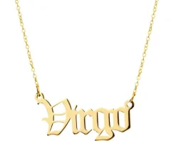 Złoty naszyjnik - Panna