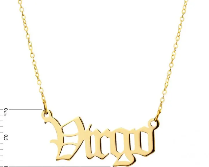 Złoty naszyjnik - Panna