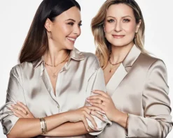 Złoty naszyjnik - paper clip