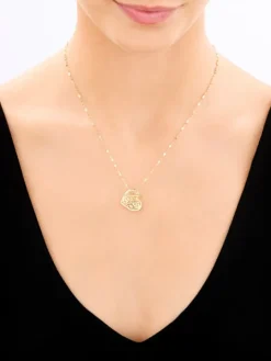 Złoty naszyjnik - serce