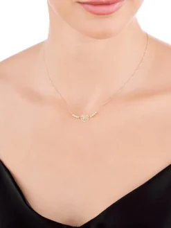 Złoty naszyjnik - serce