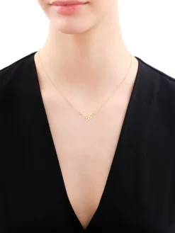 Złoty naszyjnik - serce