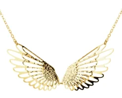 Złoty naszyjnik - skrzydła