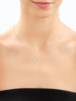 Złoty naszyjnik - Słońce