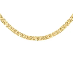 Złoty naszyjnik - splot królewski