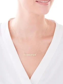 Złoty naszyjnik - Strzelec