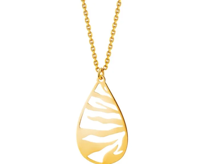 Złoty naszyjnik, ankier