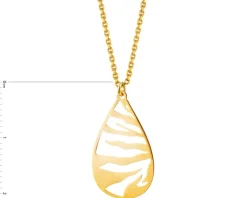 Złoty naszyjnik, ankier