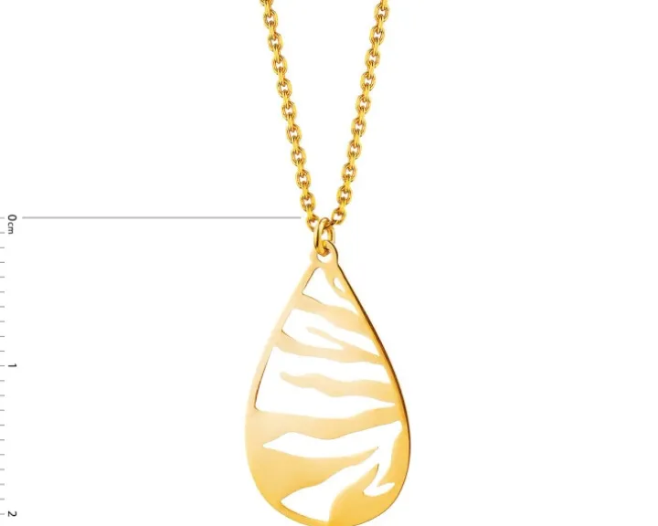 Złoty naszyjnik, ankier