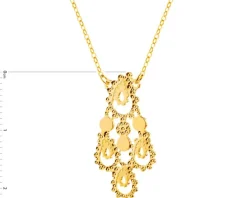 Złoty naszyjnik, ankier