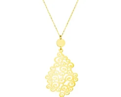 Złoty naszyjnik, ankier