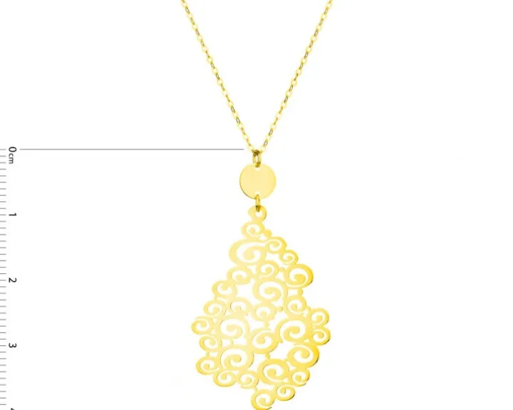 Złoty naszyjnik, ankier