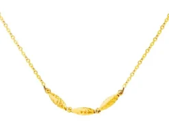 Złoty naszyjnik, ankier