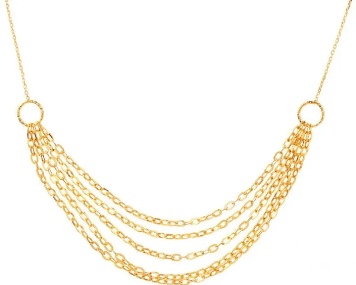 Złoty naszyjnik, ankier