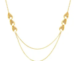 Złoty naszyjnik, ankier