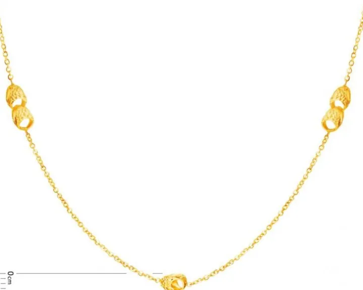 Złoty naszyjnik, ankier