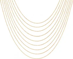 Złoty naszyjnik, ankier