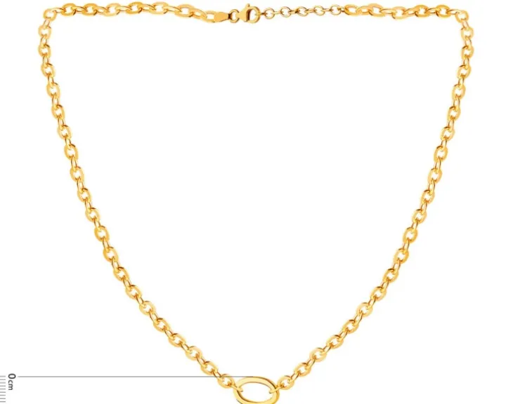 Złoty naszyjnik, ankier