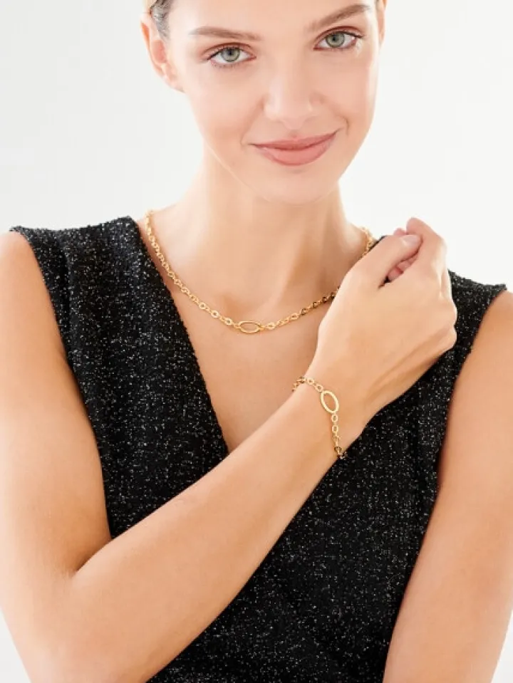 Złoty naszyjnik, ankier