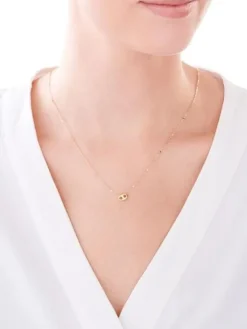 Złoty naszyjnik, ankier