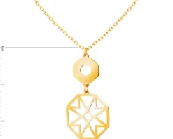 Złoty naszyjnik, ankier