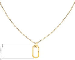 Złoty naszyjnik, ankier