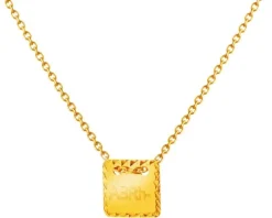 Złoty naszyjnik, ankier - ABRh-