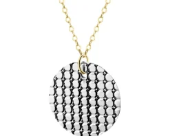 Złoty naszyjnik, ankier - motyl